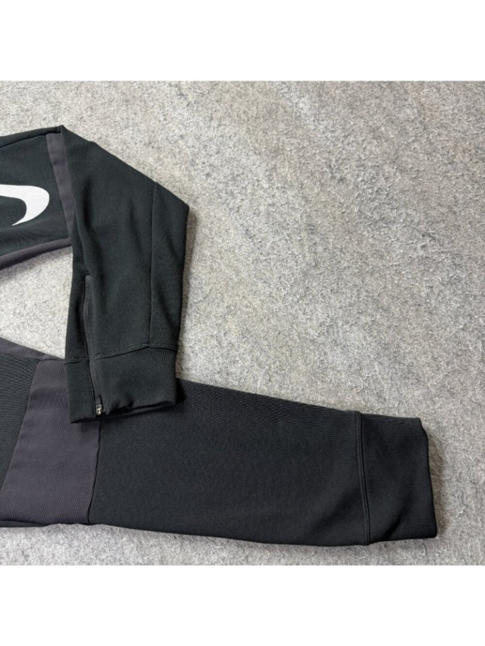 Nike DRI-FIT Dry Training Pants Men M Black Slim Taper GX Swoosh 30" 728345-010 - Picture 2 of 16